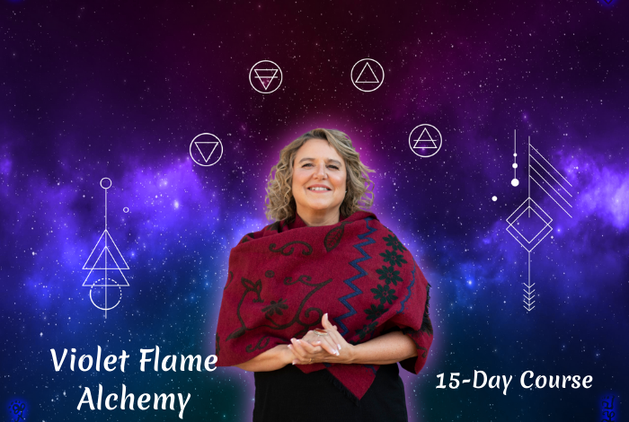 Violet Flame by Valerie Shakti Bottazzi Spiritual Teacher