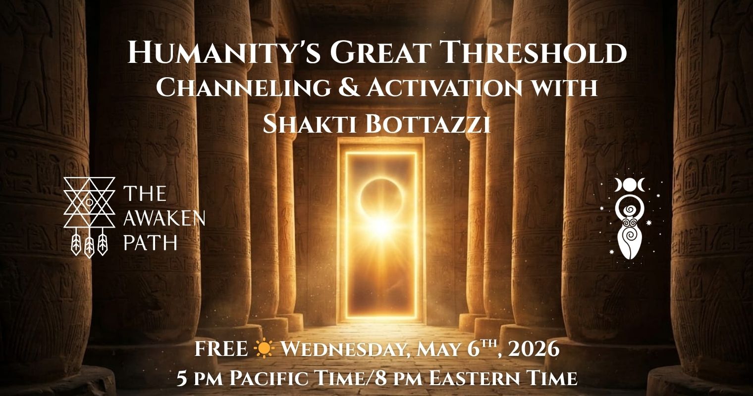 Egypt 2027 Shakti Bottazzi The Awaken Path