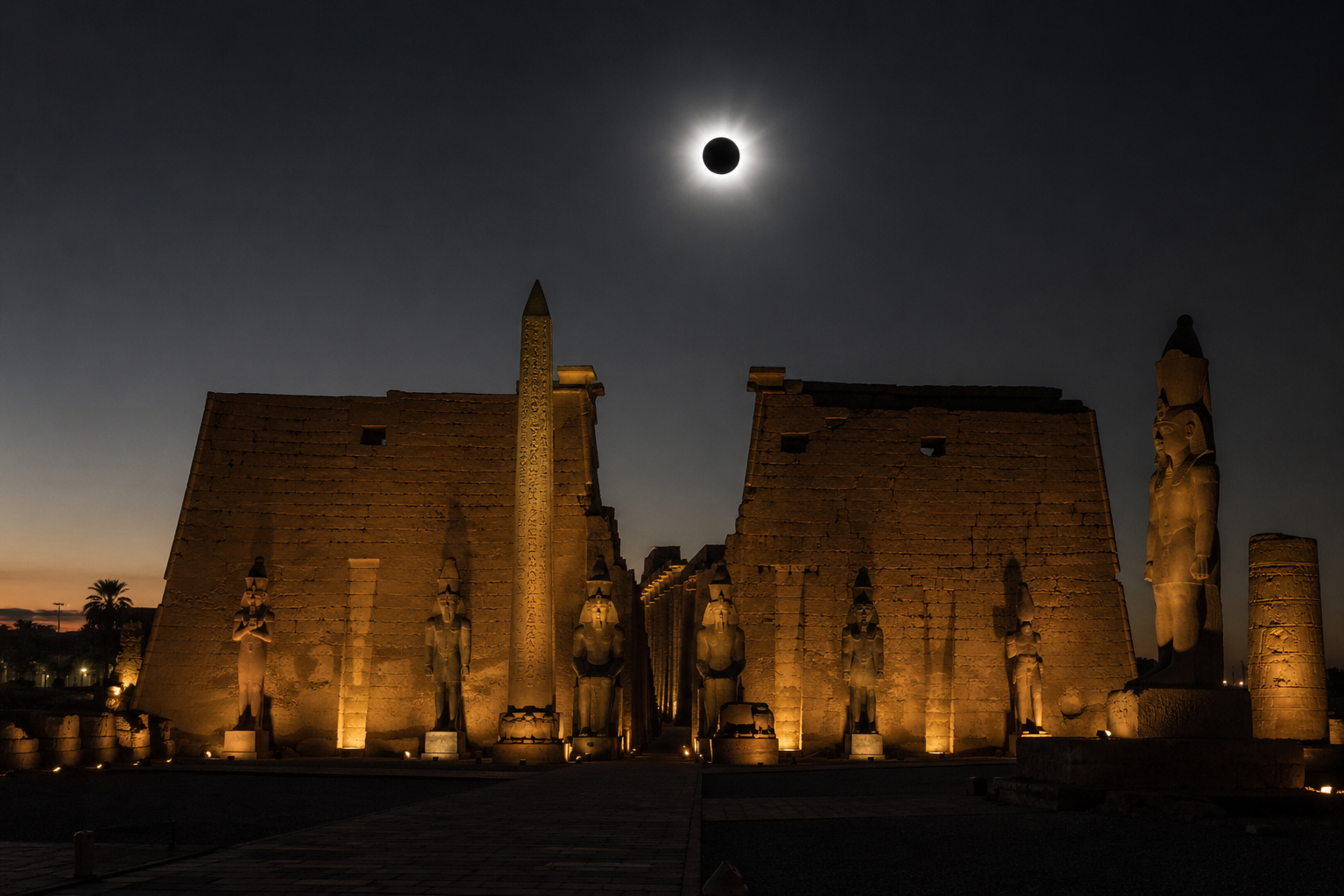 Eclipse Luxor Temple 2027 Egypt Tour by Shakti Bottazzi The Awaken Path